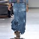 thumbnail image 2 of Gibobby faldas aesthetic de cintura alta casual para mujer Falda larga de mezclilla de corte ajustado(Aqua, M), 2 of 5