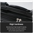 thumbnail image 4 of Tripcomp Hardside Luggage Set 3-Piece Set (21/25/29) Lightweight Suitcase 4-Wheeled Suitcase Set (Black), 4 of 12