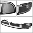 thumbnail image 6 of DNA Motoring For 99-07 GMC Sierra Yukon LED DRL Turn Signal Headlight Bumper Parking Lamps Black Clear, 6 of 7