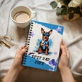 thumbnail image 3 of Happy Father's Day Best Miniature Pinscher Cool Dad Ever Spiral Bound Journal Mini Pin Dog Lover 5x7in Spiral Notebook - 12007, 3 of 5