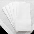 thumbnail image 2 of Cleverdelights Servilletas De Lino Blanco De 20.0 In  Paquete De 12  100% Lino, 2 of 3
