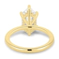 thumbnail image 4 of 3.00Ct Elongated Hexagon Cut Lab-grown diamond Solitaire Engagement Ring, Hidden Halo, 10K Yellow Gold, 4 of 7