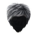thumbnail image 2 of SUCS European And American Wigs For Men Short Hair Gradient Colour Chemical Fiber Wig, 2 of 5
