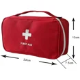 thumbnail image 2 of Bolsa médica de emergencia, bolsa de almacenamiento de medicamentos de 2 piezas, bolsa de medicamentos vacía, botiquín de primeros auxilios para acampar y viajar al aire libre brillar  Electrónica, 2 of 2