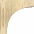 thumbnail image 3 of 6"W x 10"D x 10"H Huntington Rough Sawn Corbel, Douglas Fir, 3 of 9