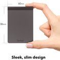 thumbnail image 6 of Lexar LSL200X002T-RNNNU SL200 2TB Portable SSD, Up to 550MB/s Read Bundle with Lexar 128GB High-Performance 800x UHS-I SDHC Memory Card (BLUE Series), 6 of 11