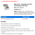 thumbnail image 2 of Water Pump - Compatible with 1994 - 1995 Mercedes-Benz E320, 2 of 2