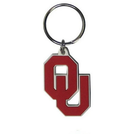 - NCAA Oklahoma Sooners Flex Laser Cut Rubber Keychain