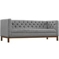 thumbnail image 5 of Panache Living Room Set Upholstered Fabric Set of 3 - Expectation Gray, 5 of 7