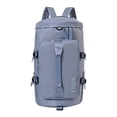 thumbnail image 1 of Fiudx Mochila Deportiva de Viaje, Diseño de Múltiples Correas, Se Transforma En Un Bolso Oculto, Compartimento Independiente para Zapatos, Separación Entre Seco y Húmedo, Nailon de Secado Rápido, Ide, 1 of 2