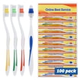 thumbnail image 2 of Cepillo de dientes en línea Best Service Classic Medium Soft x100, 2 of 7