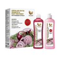 thumbnail image 3 of Champú para el crecimiento del cabello con cebolla y romero, con sulfato de biotina, apto para todo tipo de cabello, rosa, 248 ml., 3 of 4