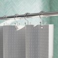 thumbnail image 2 of Ganchos para cortinas de ducha Maytex, resistentes a la corrosión, con doble rodillo, 2 of 7