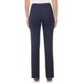 thumbnail image 3 of Rekkuna Women's Pull-On Stretchy Comfort Boot Cut Pant (X-Small, Navy), 3 of 7