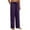 Purple, variant on UANWENN Mens Pajamas Plaid Pants Sleep Long Pant With Pockets Soft PJ Bottoms Classic Home Wear Elastic Waist 8x Pajama Pants Men Fuzzy Pajama Pants 550 Mens Glitter Foam Bedroom Slipper Men's Pajama