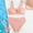 Pink, variant on NAISIBABY Girls Bikini Swimsuit 2-Piece, Adjustable Strap Quick Dry High Waist Triangle Summer Beach Bathing Suits Pink 12T