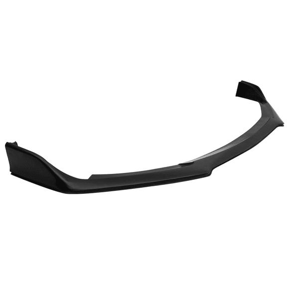 Ikon Motorsports Compatible with 16-18 Honda Civic 10th Gen Style Front Bumper Lip Black PU