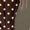 Multicolor, variant on Multicolor Polka Dot Ruched Midi Dress With High Slit, Casual Bodycon Fit