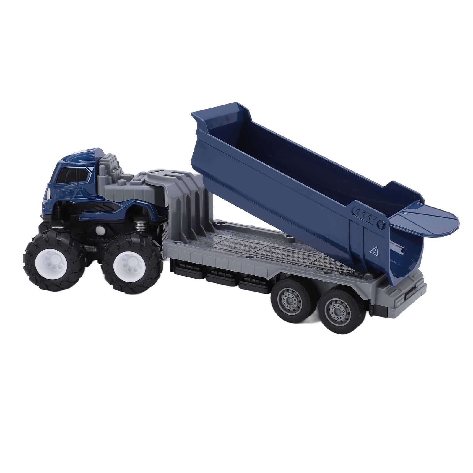 Inertia Alloy Trailer Truck, Durable Four Drive Inertial Alloy Trailer  For Playing For Stimulating Imagination