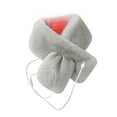 thumbnail image 1 of Usb Recharge Écharpe Châle Chaleur Cou Chaud Chauffage Peluche Trois Vitesses Réglage Réglable Température, 1 of 17