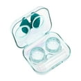 thumbnail image 2 of Unique Bargains 1 Set Contact Lens Case Integrated Bow Lens Storage Case Green, 2 of 5