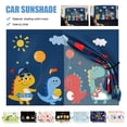 thumbnail image 2 of New 2 Layers Telescopic Magnetic Car Window Shades Mosquito Net Sun Cover Sunshade Uv Protection Block Mesh Curtain for Kid Baby, 2 of 8