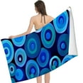 thumbnail image 2 of PHYHOO  Sand Free Beach Blanket  Quick Dry Microfiber Beach Towel 30x60in, 2 of 8