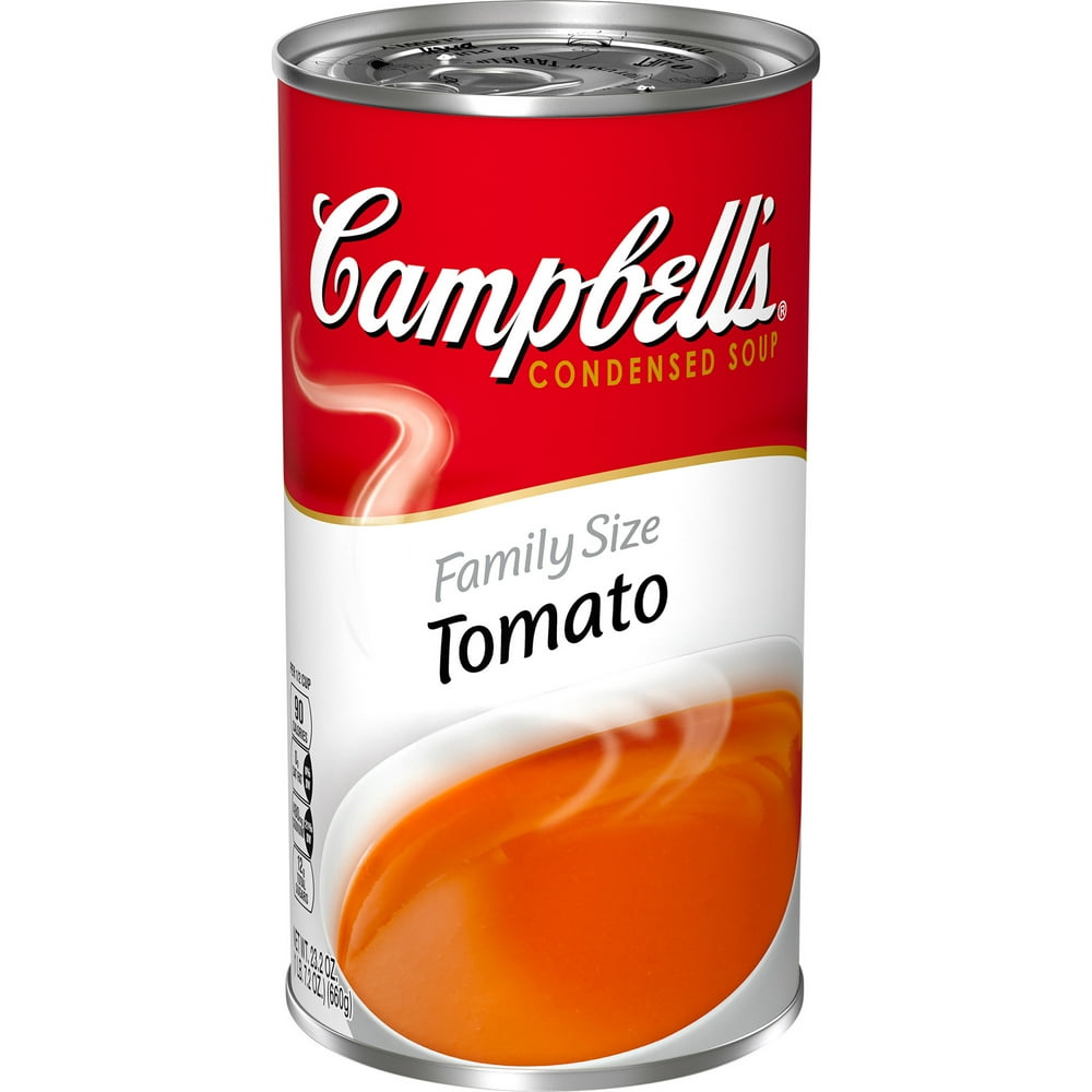 Campbell’s Condensed Tomato Soup, Family Size, 23.2 Ounce Can Walmart