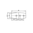 thumbnail image 3 of Hamilton Bowes 12 Uds. - Soportes De Captura Para Compartimento Con Clip Para Puerta De Equipaje De Remolque Rv Camper 888 Negro (12), 3 of 5