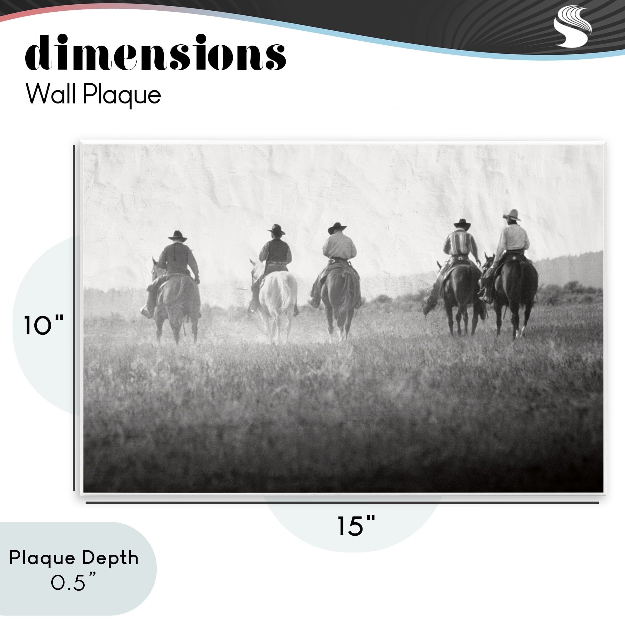 Stupell Industries Riding Toward The Horizon Wall Plaque Art, design by Superstock