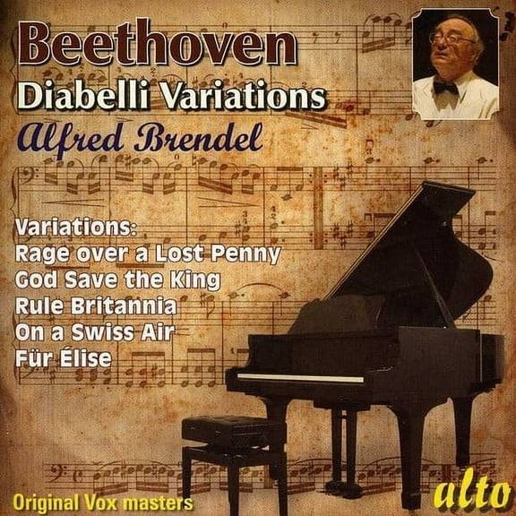 Alfred Brendel - Diabelli Variations - Music & Performance - CD
