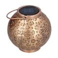 thumbnail image 4 of Solar Light Wrought Iron Hollow Waterproof Solar Lantern for Outdoor Garden Balcony Lawn Patio, 4 of 8