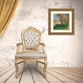 thumbnail image 3 of Pierre-Eugène Montézin 20x20 Gold Ornate Framed and Double Matted Museum Art Print Titled - Waterside, 3 of 4