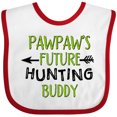 thumbnail image 3 of Inktastic Pawpaws Future Hunting Buddy Boys or Girls Baby Bib, 3 of 4