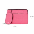 thumbnail image 3 of Blasgw Computer Bag Inner Bag 14.1 Inch Inner Bag Casual Men's And Women's Business Shoulder Bag Office Leisure Lightweight Laptop Bag Pink, 3 of 7