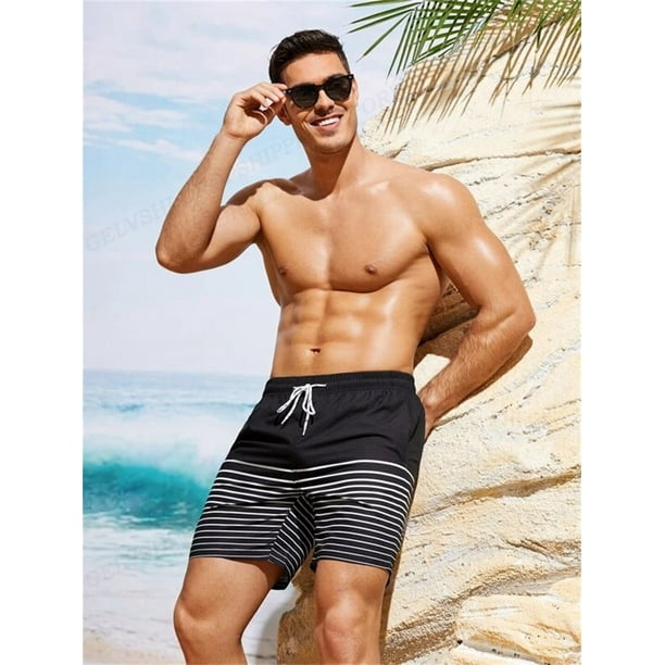 Traje de bano de Coconut Tree para hombre pantalones cortos de playa para ninos pantalones cortos de tabla de Surf transpirables traje de bano de