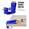 thumbnail image 4 of Pocket Hole Jig Kit Drill Guide Jig Set for 15° Angled Holes for Woodworking, 4 of 6
