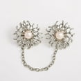 thumbnail image 3 of Suéter broche girasol collar clip chal clip de seguridad de seguridad broches decorativos para mujeres niñas vestido de moda ropa de boda Inevent EL005970-00, 3 of 7