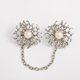 thumbnail image 3 of Suéter broche girasol collar clip chal clip de seguridad de seguridad broches decorativos para mujeres niñas vestido de moda ropa de boda Inevent AP004639-00, 3 of 7