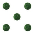 thumbnail image 3 of Transemion Versatile Simulate Plastic Leave Ball Realistic Appearance Green Indoor green 15cm 5Set, 3 of 6