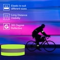thumbnail image 4 of 8Pcs Reflective WristBands . High Visibility Safety Reflective Gear for Running, Night Walking and Cycling., 4 of 5