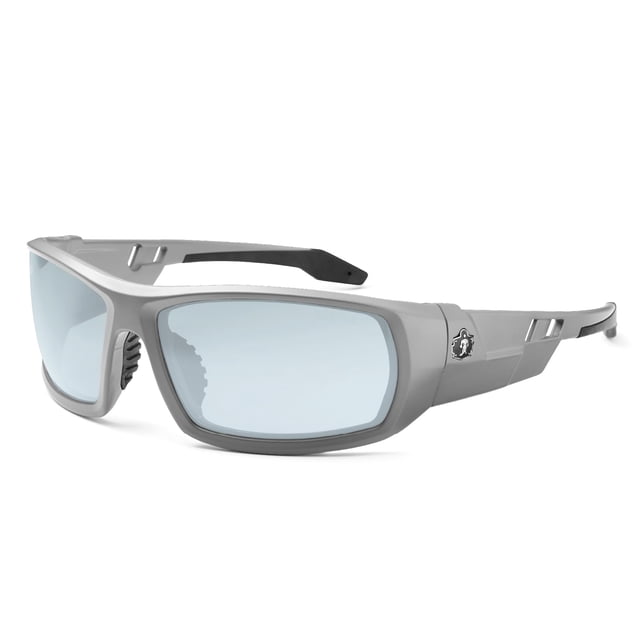 Lentes de Seguridad Ergodyne Skullerz Odin con Lentes Para Interior y Exterior en Gris (Es_MX)