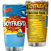 Boyfriend Gifts Tumbler,Christmas Birthday Gifts for Boyfriend,Anniversary Engagements Gifts for Boyfriend,Boyfriend Gifts from Girlfriend,Valentines Day Gifts For Him,Boyfriend,Couples Tumbler 20oz