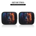 thumbnail image 2 of Sikiie Forest Cool Lion Luggage Handle Wraps for Suitcases Travel Accessories(2 Pack), 2 of 9