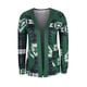 thumbnail image 5 of Chaquetas y abrigos casuales de manga larga sin capucha para mujer, con estampado étnico, cuello en V, manga larga, con capucha, abrigos casuales finos, top de poliéster para mujer, 5 of 6