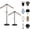 Dark Brown, variant on General 2 Pack Shirt Display Stand, 18-34 Inch Height Adjustable Mannequin Torso Stand Dress Form for Vendors Shop, T Shirt Display Jacket Coat Hanger Steaming Clothes Holder, Brown
