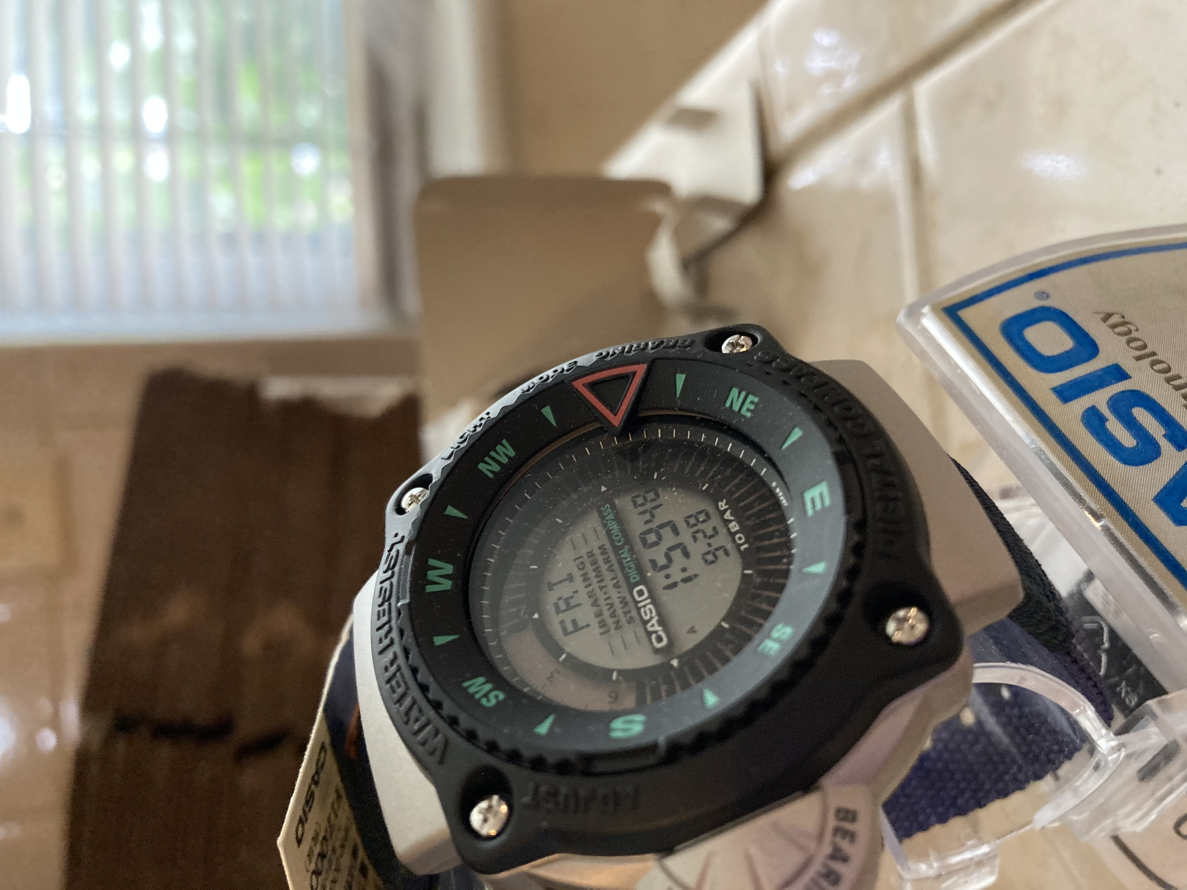 Casio Vintage Protrek DPX-200-1 Mens Watch Digital Compass