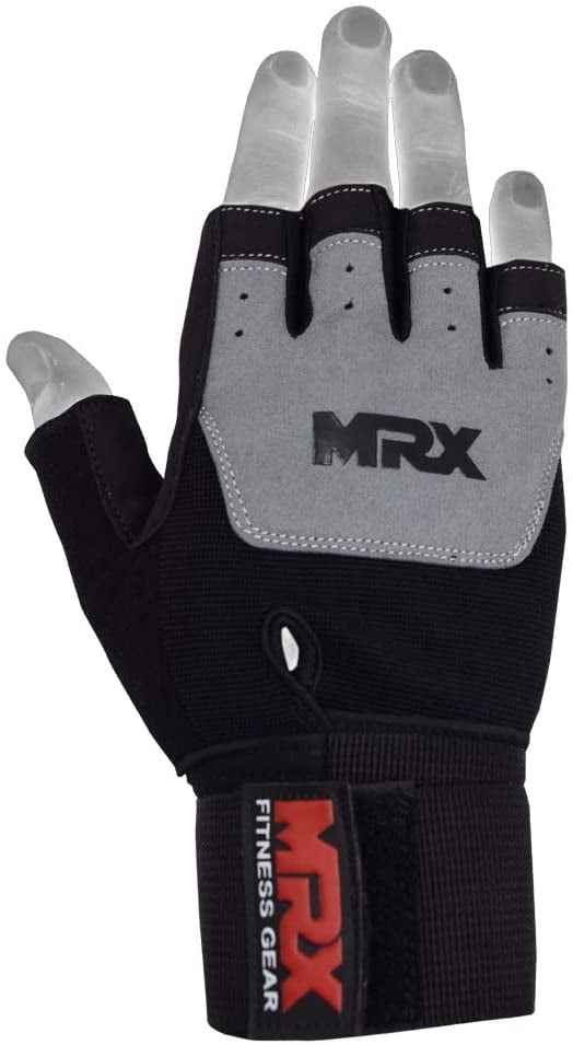 ALL PURPOSE FIT GRIP WEIGHT LIFTING GLOVES WASHABLE AMARA LEATHER 