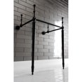 thumbnail image 2 of Kingston Brass VPB33220 Brass Console Sink Legs in Matte Black, 2 of 7