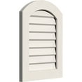thumbnail image 2 of 36"W x 30"H Half Peaked Top Right (41"W x 35"H Frame Size) 8/12 Pitch: Unfinished, Non-Functional, PVC Gable Vent w/ 1" x 4" Flat Trim Frame, 2 of 14